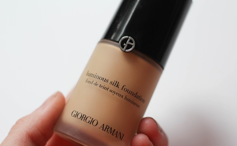 Giorgio Armani Luminous Silk Foundation&nbsp;Review